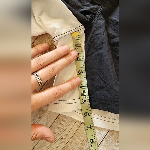 Free People Sundaze board shorts white black NWOT XS women's - Picture 4 of 5